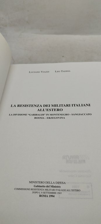 la resistenza dei militari italiani all'estero