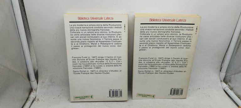 la rivoluzione francese 2 volumi biblioteca universale laterza