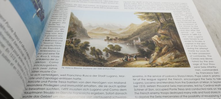 la rosa dei venti del lago di lugano