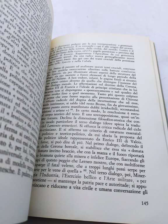 la ruota del tempo interpretazione di giordano bruno editore riuniti