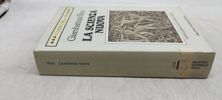 la scienza nuova giambattista vico i classici della bur