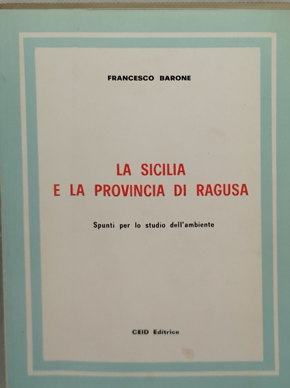 la sicilia e la provincia di ragusa | Immagine principale