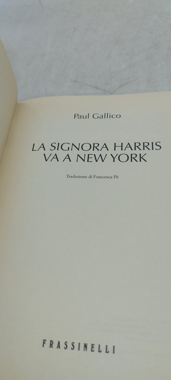 la signora harris va a new york frassinelli