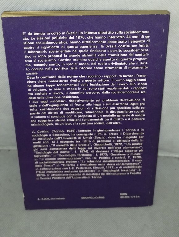 la socialdemocrazia svedese saggi sul rapporto tra diritto e struttura … | Immagine Gallery 2