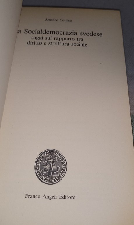 la socialdemocrazia svedese saggi sul rapporto tra diritto e struttura … | Immagine Gallery 6