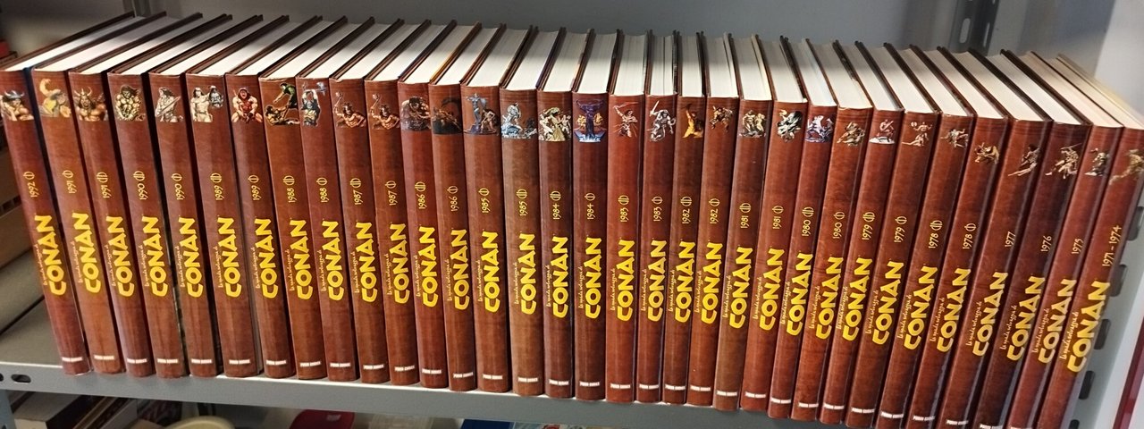la spada selvaggia di conan 1971-1992 32 volumi rilegato panini … | Immagine principale