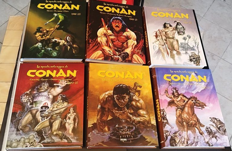la spada selvaggia di conan 1971-1992 32 volumi rilegato panini … | Immagine Gallery 6