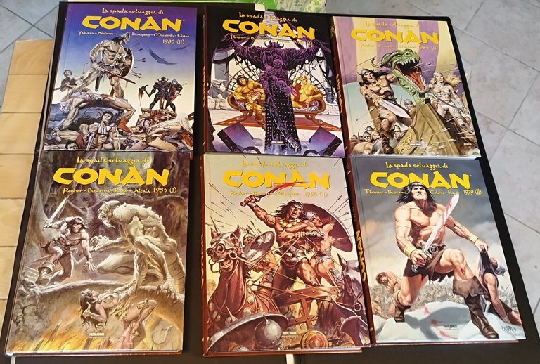 la spada selvaggia di conan 1971-1992 32 volumi rilegato panini … | Immagine Gallery 8