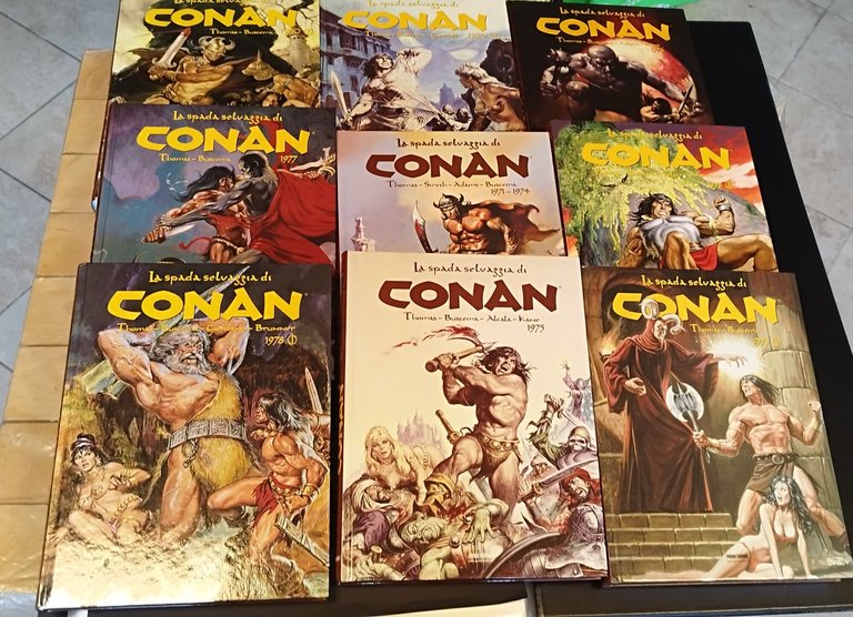 la spada selvaggia di conan 1971-1992 32 volumi rilegato panini … | Immagine Gallery 9
