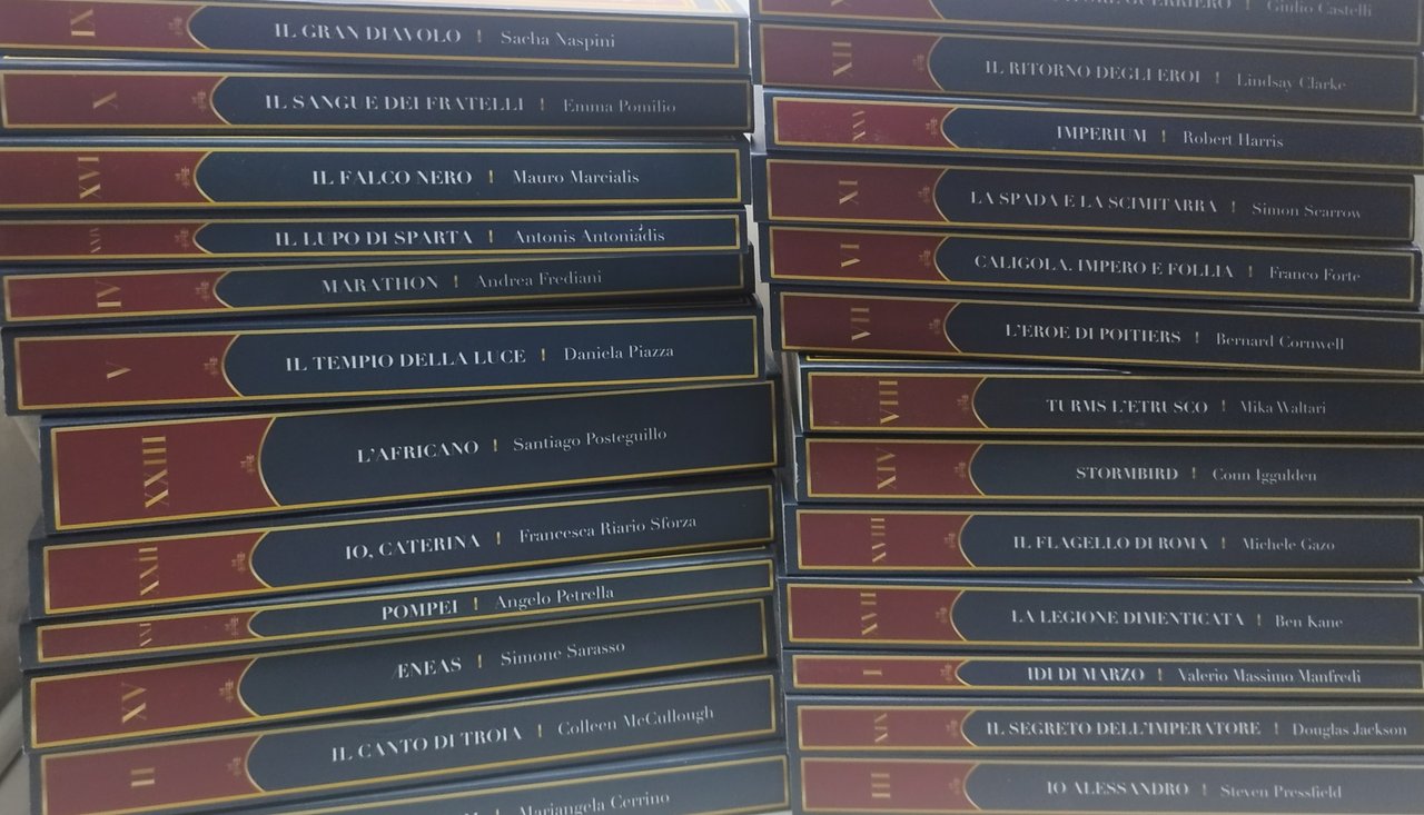 la storia come un romanzo corriere della sera 25 volumi