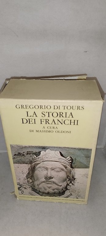 la storia dei franchi 2 volumi gregorio di tours