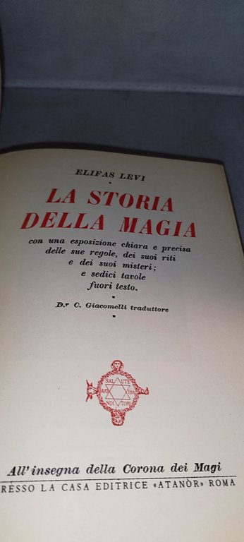 la storia della magia elifas levi | Immagine Gallery 7