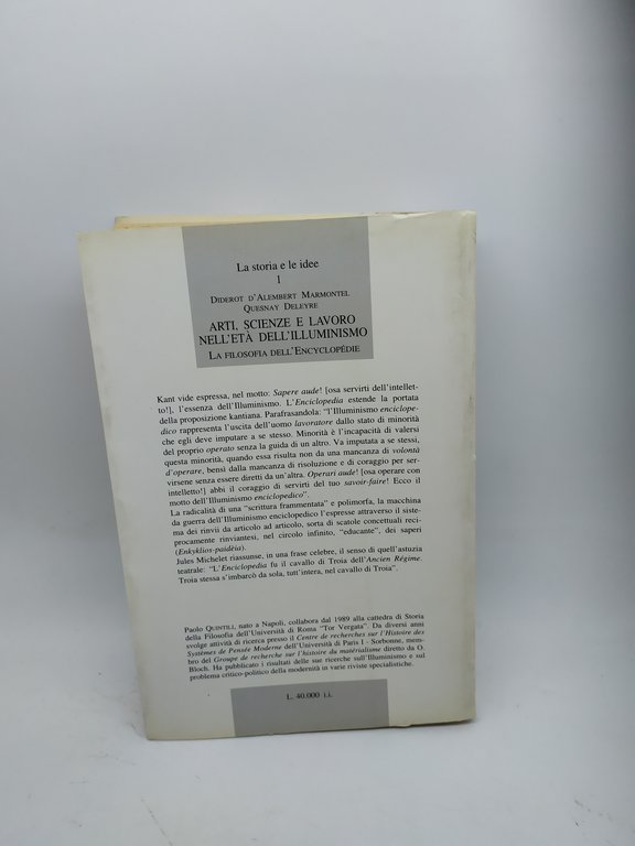 la storia e le idee arti scienze e lavoro nell'eta' …