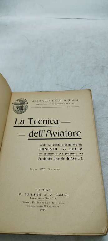 la tecnica dell'aviatore