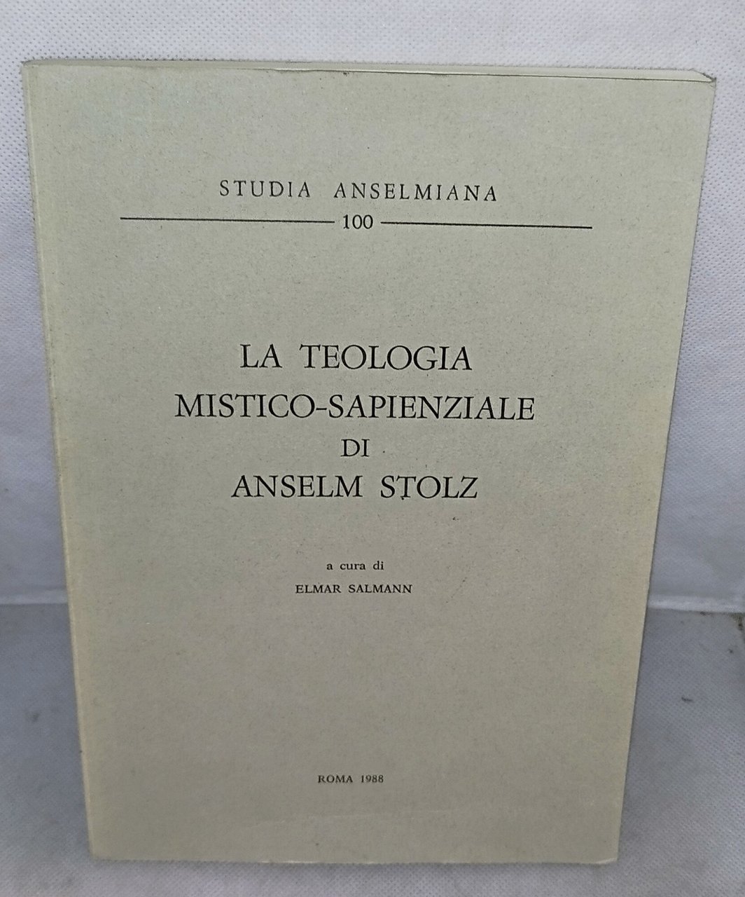 la teologia mistico sapienziale di anselm stolz | Immagine principale