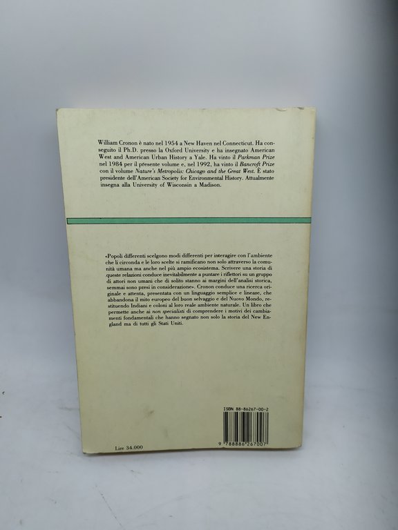 la terra trasformata indiani e coloni nell'ecosistema americano william cronon …