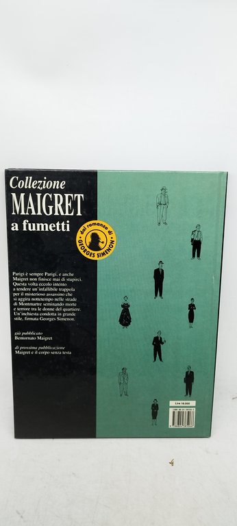 la trappola di maigret fumetto odile reynaud philippe wurm