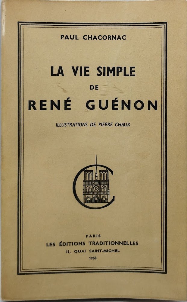la vie simple de renè genon illustrations de pierrre chaux