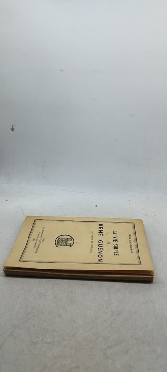 la vie simple de renè genon illustrations de pierrre chaux