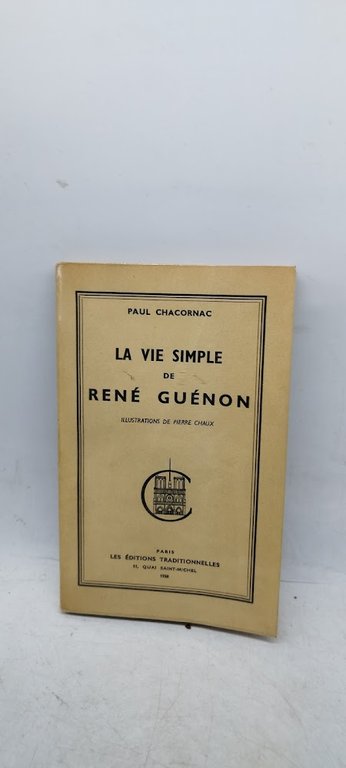 la vie simple de renè genon illustrations de pierrre chaux