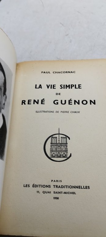la vie simple de renè guènon