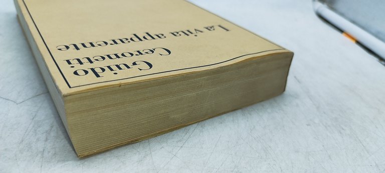 la vita apparente gudio ceronetti adelphi