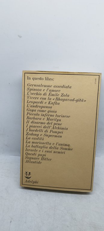 la vita apparente gudio ceronetti adelphi