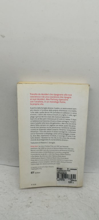 lamento di portnoy philip roth