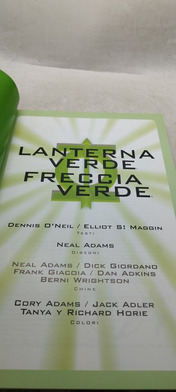 lanterna verde freccia verde dennis o'neil neal adams planeta deagostini