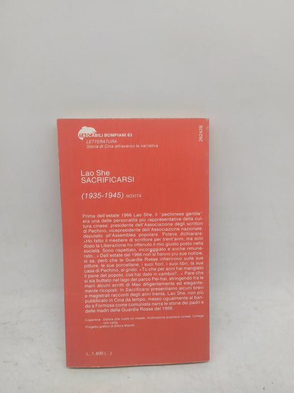 lao she sacrificarsi un pechinese gentile racconta la vigilia della …