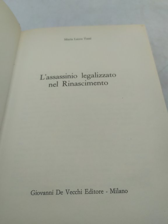 le atrocità del rinascimento maria laura tassi 1975