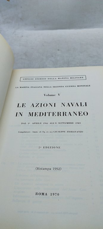 le azioni navali in mediterraneo dal 1 aprile 1941 all'8 …