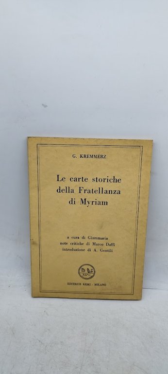 le carte storiche della fratellanza di myriam