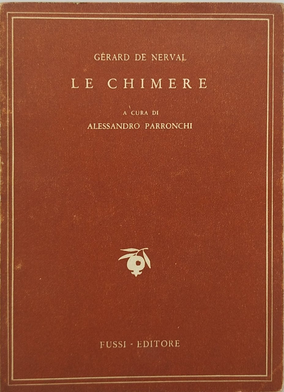 le chimere a cura di alessandro parronchi