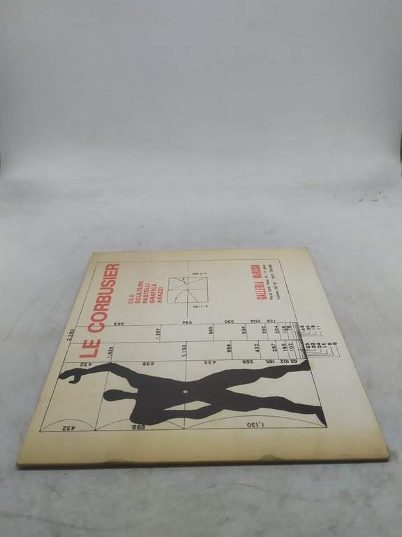 le corbusier catalogo olii sculture pastelli grafica arazzi galleria narciso