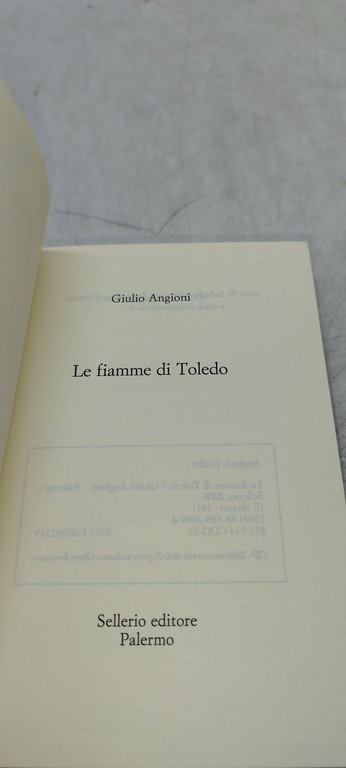 le fiamme di toledo sellerio