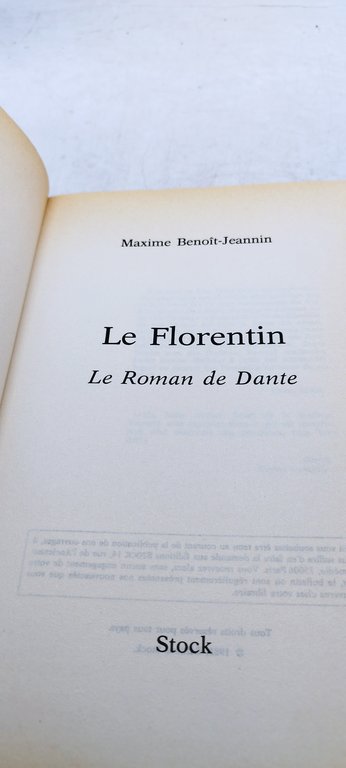 le florentin le roman de dante