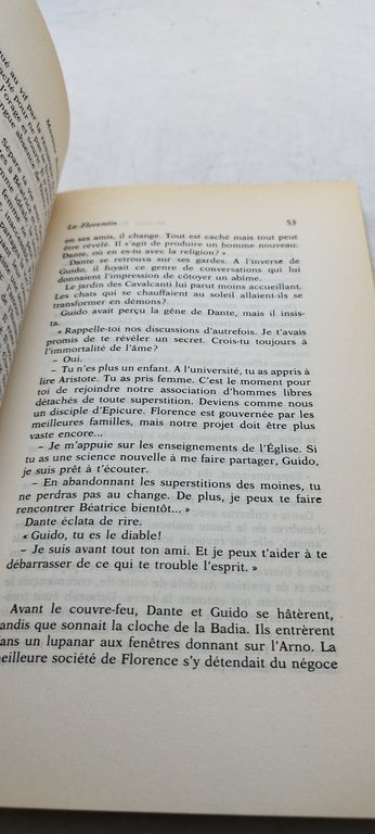le florentin le roman de dante