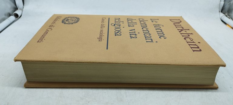 le forme elementari della vita religiosa