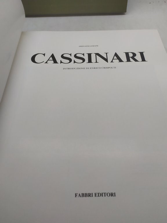 le grandi monografie cassinari fabbri editori 1984