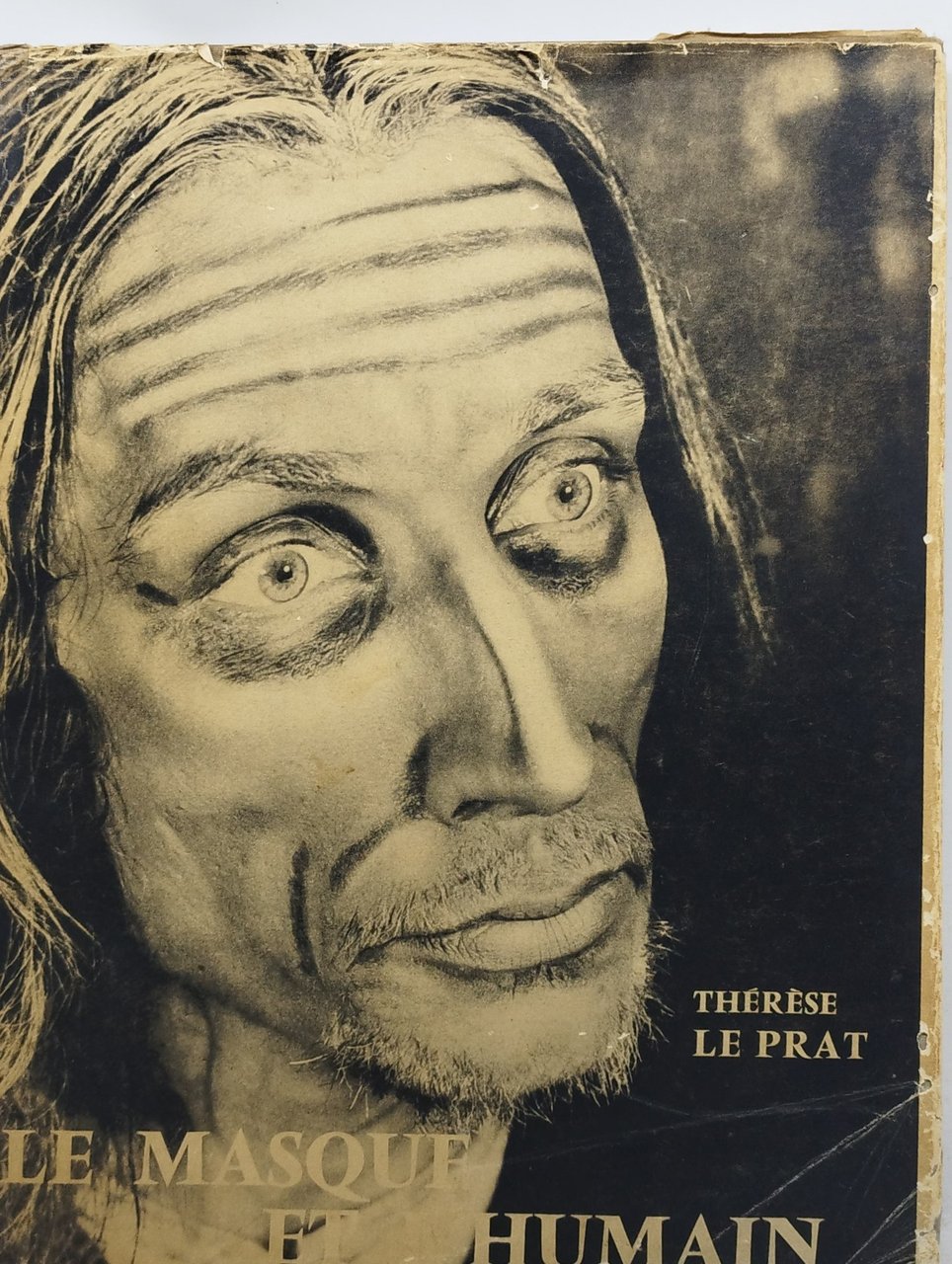 le masque et l'humain therese le prat