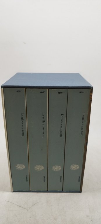 le mille e una notte cofanetto 4 volumi einaudi tascabili