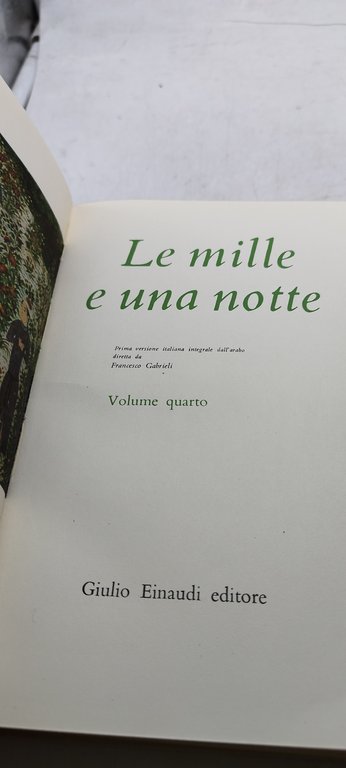 le mille e una notte einaudi i millenni 4 volumi