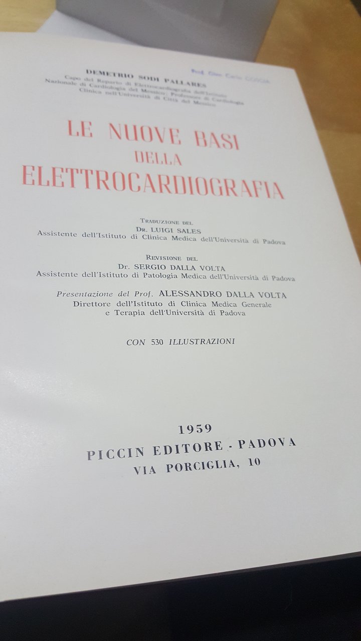 le nuove basi della elettrocardiografia piccin editore