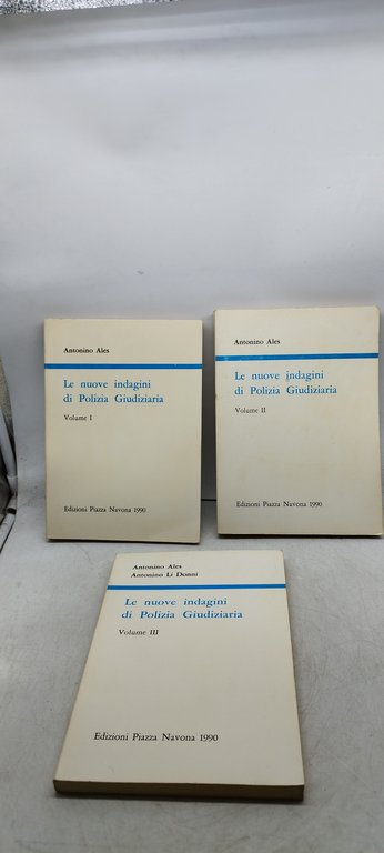 le nuove indiagini di polizia giudiziaria 3 volumi