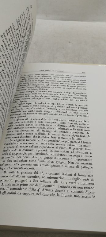 le operazioni del giugno 1940 suelle alpi occidentali