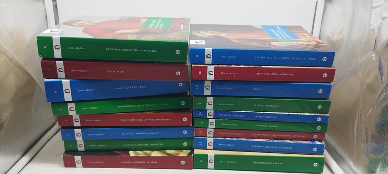 le opere di dante alighieri corriere della sera 18 volumi