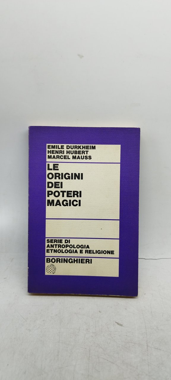 le origini dei poteri magici boringhieri