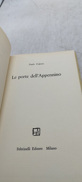 le porte dell'appennino feltrinelli