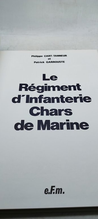 le r.i.c.m regiment d'infanterie chars de marine